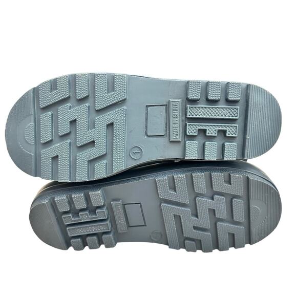 WHIM & WANDER by SWEETHONEY Navy Check Bow Rain Boots 1 - Picture 6 of 8